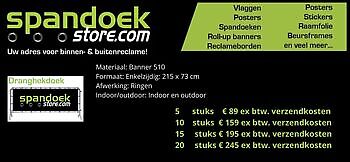 Dranghekdoek - Spandoekstore.com reclameuitingen