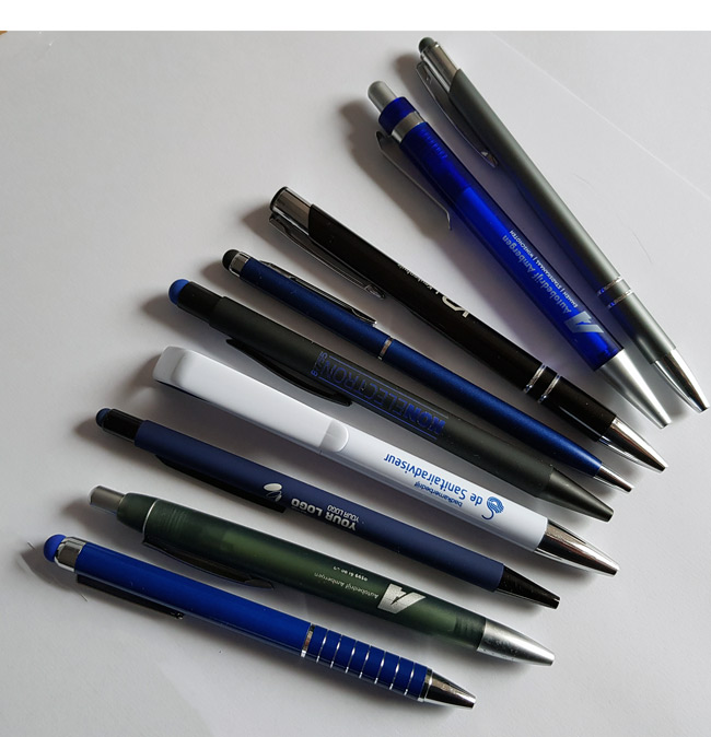 bedrukte pennen | Spandoekstore.com reclame groot formaat