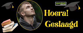 Hoera Geslaagd - Spandoekstore.com reclameuitingen