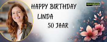 spandoek hoera vrouw - Spandoekstore.com reclameuitingen