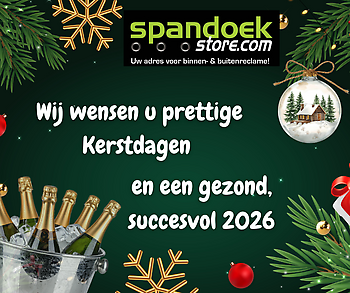 aangepaste openingstijden tijdens feestdagen - Spandoekstore.com reclameuitingen