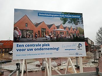 Reclamebord Gemeente Pekela - Spandoekstore.com reclameuitingen