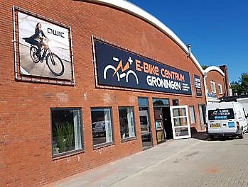 div. spandoekframe E-bikecentrum Groningen - Spandoekstore.com reclameuitingen