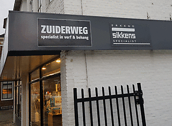 Reclameborden Zuiderweg Veendam - Spandoekstore.com reclameuitingen