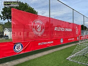 spadoeken trainingskamp Atlético Madrid - Spandoekstore.com reclameuitingen